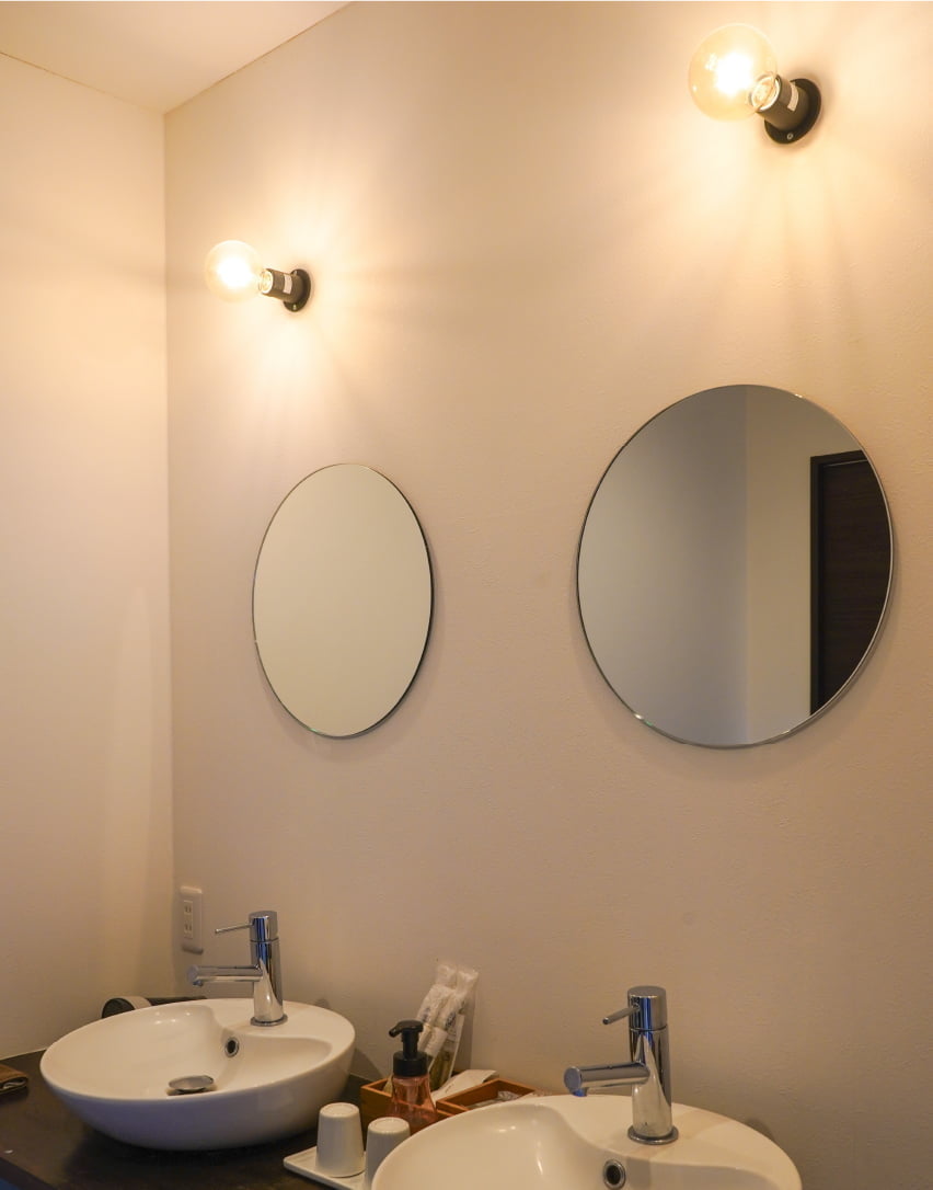 Gufo富士山中湖の洗面台の写真