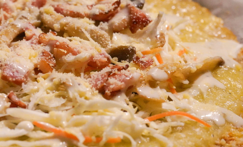 Gufo富士山中湖で手作りのピザ