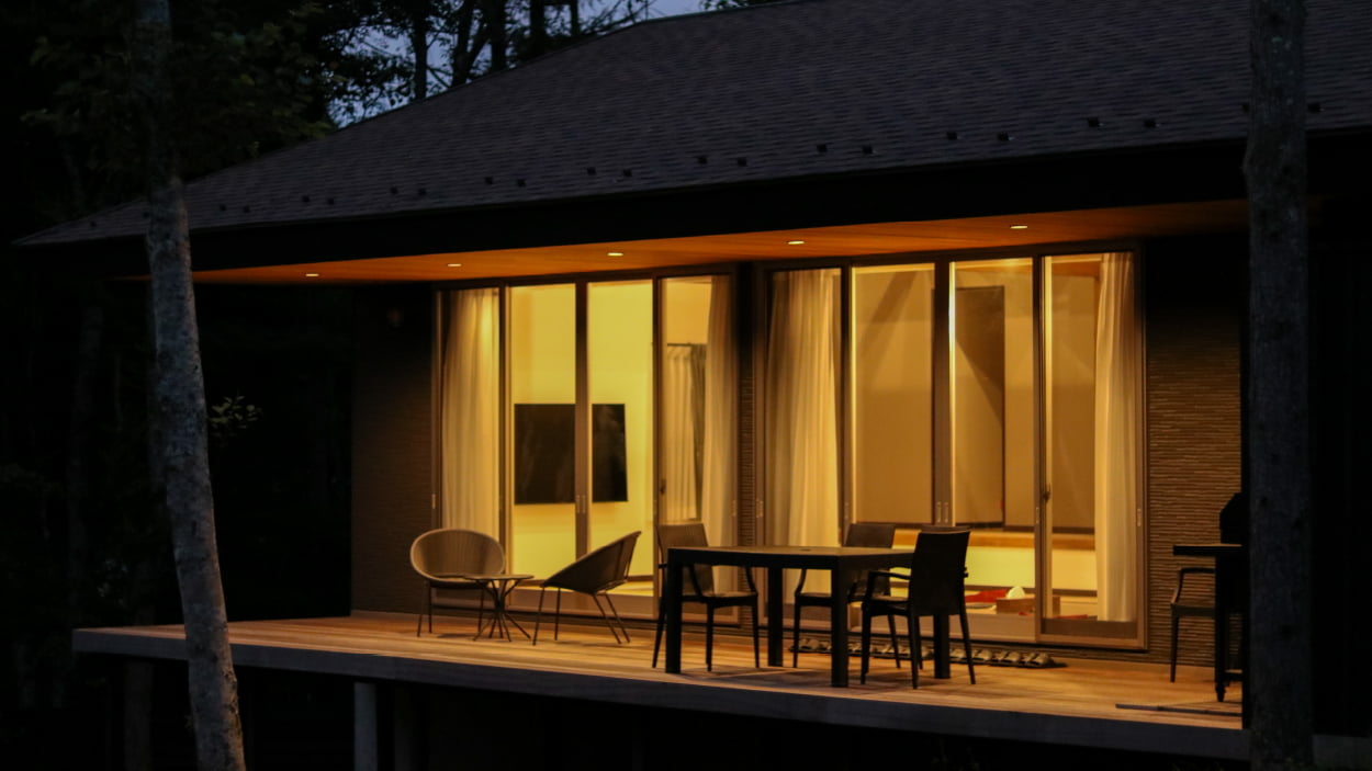 Gufo富士山中湖夜の施設写真